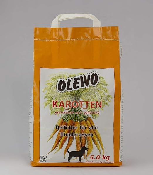 Olewo carrot pellets for dogs., 5 kg