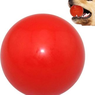 Durable Dog Balls for Aggressive Chewing and Training, Robust, Indestructible Toy Ball for Chewing for Dogs, Bouncy Ball Made of Solid Rubber Made of Pure Natural Rubber, Safe and Non-Toxic