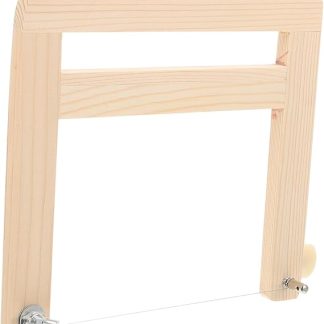 PartyKindom Handmade Wooden Soap Cutter Precise and Even Cutting Versatile Portable Soap Slicer for Handmade Soaps Clean and Shatterproof for Soap Making and