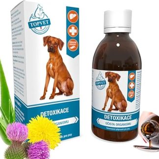 Detox Supplementary Feed - Support for Liver + Kidney - Detoxification for Dogs - Milk Thistle, Dandelion Syrup - Strong Antioxidant Effect - Delicious Taste 200 ml (200)