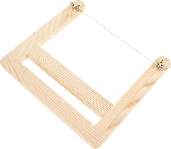 Cabilock Multifunctional DIY Soap Cutter Made of Durable with Non-Slip Base and Sharp Metal Rope, Safe and Practical Cutter for Handmade Soaps in Home Use