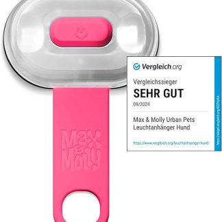 Max&Molly Matrix Ultra LED Light for Dogs - Cats - Joggers - Walkers - Bikers - Outdoor - Light Trailer - Safety Light - 6