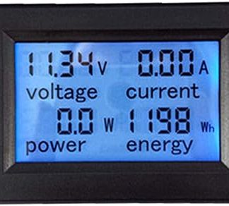 TSPZEM-031 Voltmeter Ammeter DC Multifunction Digital Display LCD Current Meter Tester Detector with Power Shunt Multifunction