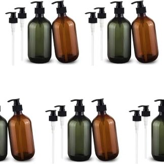 5Satz 17 Ounce Seifen, Hand Geschirr Seifen für Küchen Bad Arbeitsplatten, Nachfüllbare Lotion Flüssig Seifen Pumpen Flaschen