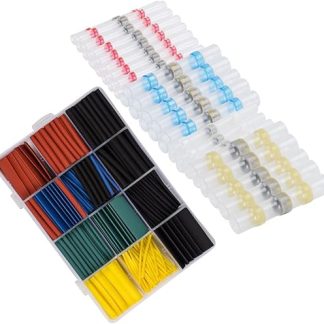 Oxoxo Solder Seal Wire Connectors & Heat Shrink Tubing Assortment Electric Insulation Tube Kit £ ¬ Electrical Wire Cable Wrap £ ¬ Electrical Wire Cable Wrap Insulation Tube Electric Insulation Tube for Automotive, Household, Audio Video Applications