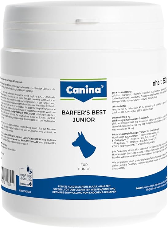 Canina Pharma Barfer's Best Junior 350g