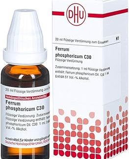 DHU Ferrum Phosphoricum C30 Dilution, 20 ml Solution