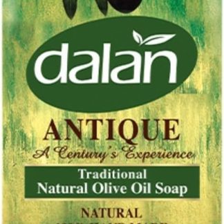 Dalan Organic Olive Soap with Lemon Balm Oil, Water-Oil, Green, Normal, 5