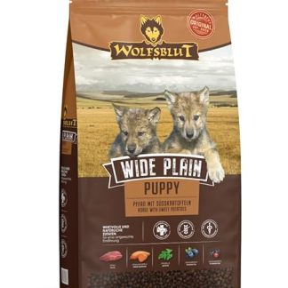 Wolfsblut - Wide Plain Puppy - 12.5 kg - Horse - Dry Food - Dog Food - Grain Free
