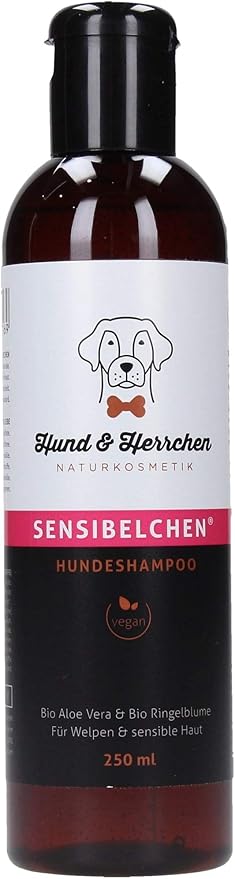 Hund und Herrchen 19017 Dog Shampoo, Sensiblechen, 250 ml