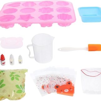 DOITOOL 1 Set DIY Soap Making Set for Adults Craft Set with Soap Base Pigments and Fragrances for Beginners Safe and Accessories for Soap Making at Home