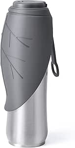 Petace Dog Water Bottle for Travel, 750 ml, Insulated Stainless Steel Dog Drinking Bottle, Portable Water Bottle, Dog, Double-Walled Vacuum Insulated
