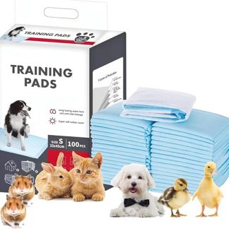 Coldcool Pee Pad Super Absorbent and Leak Proof Changing Mat for Dogs, Puppies, Elderly, 100 Pack, 33 x 45 cm