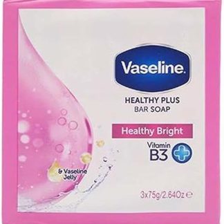 Vaseline Healthy Plus Bar Soap Healty Bright - 3 x 75 g