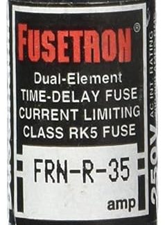 BUSSMAN BP/frn-r-35 35 AMP 250 VAC non-indicating zweilinsige Startzeitvorwahl Sicherung