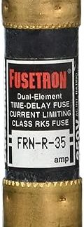 Bussman BP/FRN-R-35 Time Delay Fuse 35A 250VAC Non Indicator