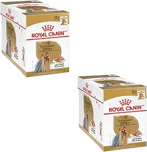 Royal Canin Yorkshire Terrier Adult | Twin Pack | 2 x 12 x 85g | Wet Food for Adult Dogs | From 10 Months | To Support Fur and Chair Quality