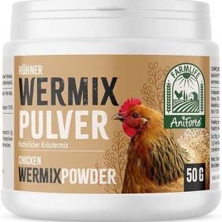 Aniforte Worm Formula 50g Natural Product For Chickens, Geese and Large Birds