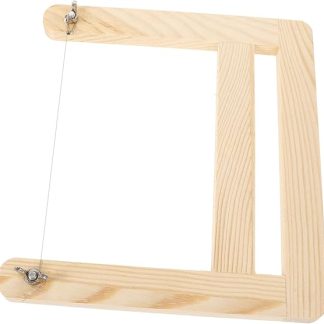 Handmade Soap Cutter Wood with Non-Slip Base Homemade Soap Cutting Tool for Household Crafts Versatile Use