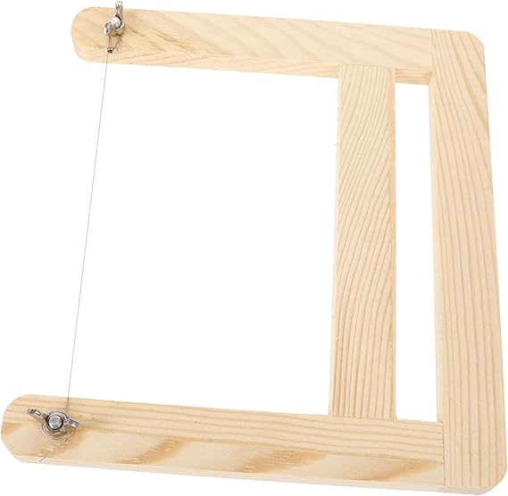 Handmade Soap Cutter Wood with Non-Slip Base Homemade Soap Cutting Tool for Household Crafts Versatile Use