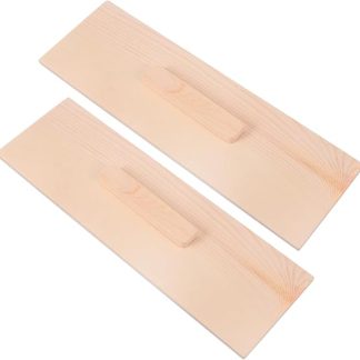NUOBESTY Set of 2 lids for soap mould, mould lid, DIY soap making accessories, toast mould, wooden lid, silicone mould, cake mould, soap base, melt and pour, biscuit, goat milk, wood