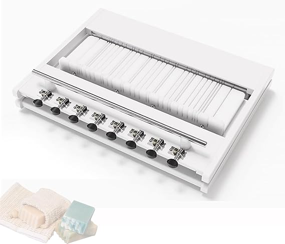 Adjustable Soap Cutter Tool for Handmade Soap Making, DIY Soap Cutting Machine with Wire for Perfect Rows, Essential Soap Making Kit