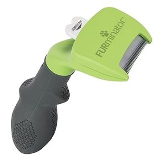 FURminator deShedding Tool Dog Size S - Dog Brush for Small Dogs for Removing Undercoat