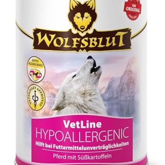 Wolfsblut VetLine Hypoallergenic Horse 6 x 395 g Wet Food