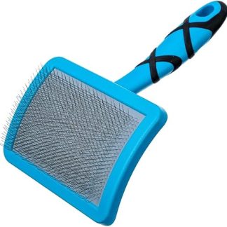 GROOM PROFESSIONAL Large Soft Curved Slicker Brush