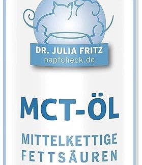 napfcheck MCT Oil - Medium Chain Fatty Acids C8 and C10 - for Dogs and Cats - 500 ml