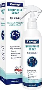Canosept Skin care spray for dogs, 250 ml, regenerates the skin for itching, vermin infestation, mites, irritation and inflammation