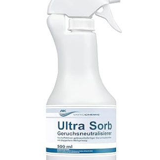 Ultra Sorb Odour Eliminator – Odour Neutraliser for Extreme Cases – Odour Remover Absorbs Even Stubborn Odours – Odour Eliminator Ready to Use – AK VARIOCHEMIE, Made in Germany
