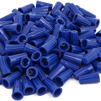 Aexit Blue Electrical Wire Connectors Screw Terminals with Spring Insert Twist Nuts Caps (56a6b85511c778481c9c11aaf3961898) Pack of 100