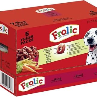 Frolic Dry Dog Food for Small, Medium and Large Dogs, Various Varieties