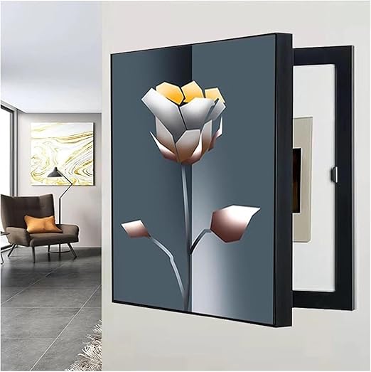 pykaaiiu Elektrokasten Tarnbild, Sicherungskasten Abdeckung, Schrank Stromverteiler Sicherungskasten,Motiv Kreativ Dekoratives Bild des Für Büro Esszimmer Heimdekoration(5,60 * 70cm)