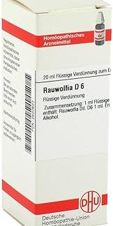 Rauwolfia D6 DHU Dilution, 20 ml Solution