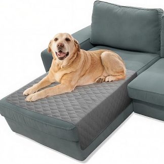 Binlava Waterproof Dog Blanket, 100 x 127 cm, Non-Slip & Washable, Scratch-Resistant Dog Mat as Sofa Bed Car Protection, Can Be Used on Both Sides, Outdoor Suitable for Dogs Cats Pets