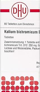 DHU Potassium Bichromicum D12 Tablets, Pack of 80 Tablets