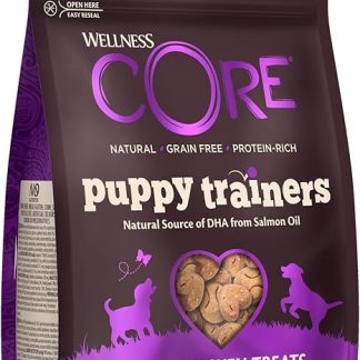 Wellness CORE Puppy Trainers 170 g, Chicken & Carrots - Gentle Dog Treats for Puppies, Grain-Free, Natural, Hypoallergenic, High Protein, High Meat, Ideal Size for Training