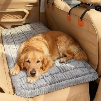 Tutamaz Dog Blanket Car Back Seat 137 x 60 cm, Car Dog Mat Blanket Soft, Dog Seat Back Seat Large Dogs, Dog Mat Non-Slip, Easy to Clean, Scratch-Resistant and Comfortable