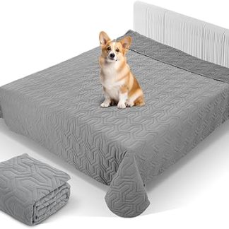 PICK FOR LIFE Waterproof Dog Blanket, Reversible Blanket for Sofa and Bed - Washable Pet Blanket for Dogs and Cats, Machine Washable