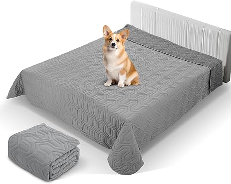 PICK FOR LIFE Waterproof Dog Blanket, Reversible Blanket for Sofa and Bed - Washable Pet Blanket for Dogs and Cats, Machine Washable