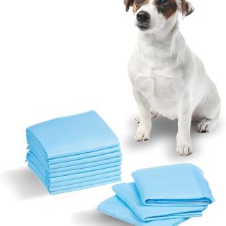 Green Blue GB495 Training Pads Set Training Pads for Dogs and Puppies 60 x 40 cm Hygiene Mat Puppy Mat Disposable Pad 6-Ply (Pack of 50)