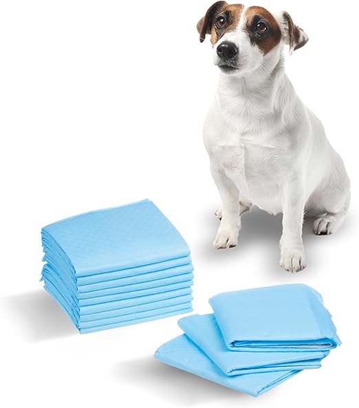 Green Blue GB495 Training Pads Set Training Pads for Dogs and Puppies 60 x 40 cm Hygiene Mat Puppy Mat Disposable Pad 6-Ply (Pack of 50)