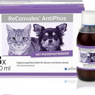 Reconvales antiphos 3 x 90 ml Cat/Dog