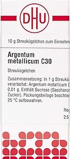DHU Argentum Metallicum C30 Spreading Balls 10 g Globules