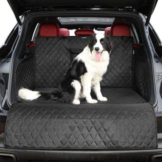 KYG Universal Dog Car Boot Protector - Boot Liner with Bumper Protection - Water Resistant & Easy Care - Ideal Boot Protection Mat for Your Dog