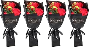 Rose Soap Flower Exquisite Romantic Valentine's Day Bouquet Soap Office Decoration Gift