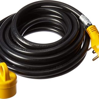 BLACK+DECKER Road & Home 692118 25ft Electrical Utility Hook-Up Cord with 30 Amp Adaptor
