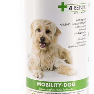 4-legged mobility dog, 120 joint tablets for dogs, natural ingredients support joints, ligaments and tendons, promote mobility, mobility and well-being